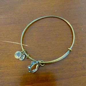 Alex and Ani vintage crown bracelet